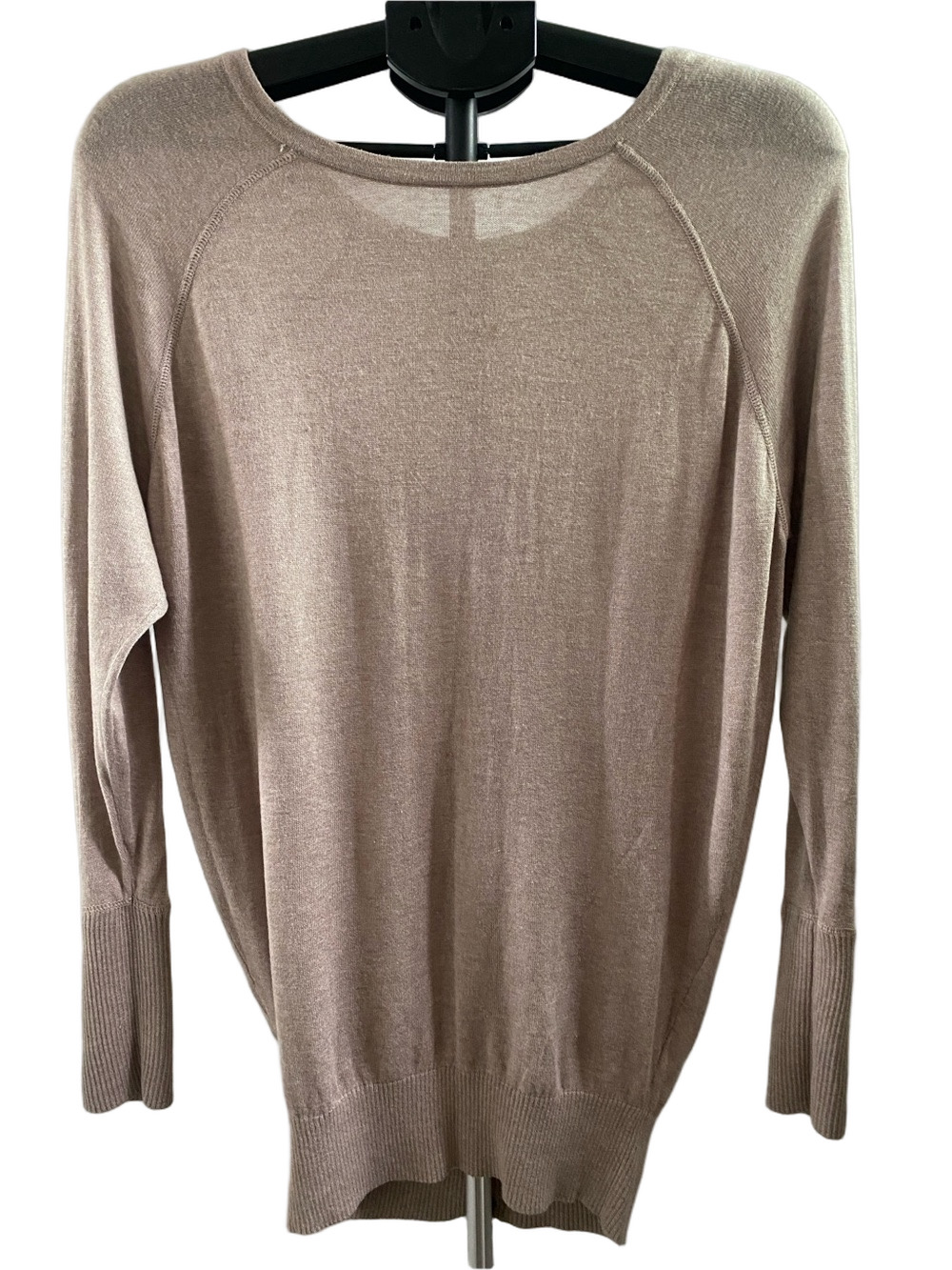 Lightweight Crewneck Sweater in Taupe